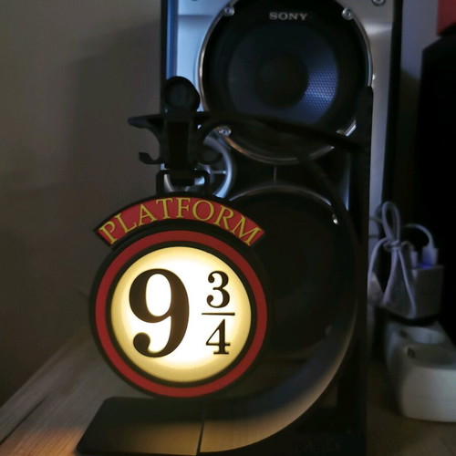 Harry Potter Themed USB Lamp made to order (Platform 9 3/4)