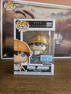 Funko Pop Sung Jinwoo 2221 Mining Solo Leveling Limited Edition new