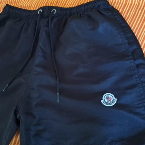 Moncler swimwear used, black, size M with hole in pocket
