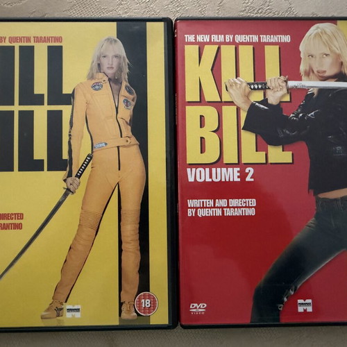 Kill Bill 1&2 DVD like new with English subtitles