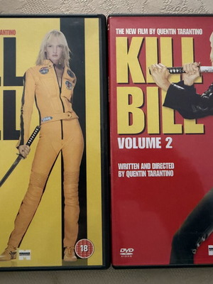 Kill Bill 1&2 DVD like new with English subtitles