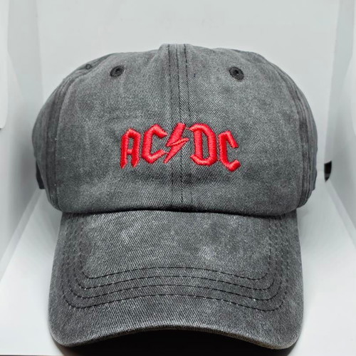 AC/DC Vintage Style Cap with Embroidered Logo like new