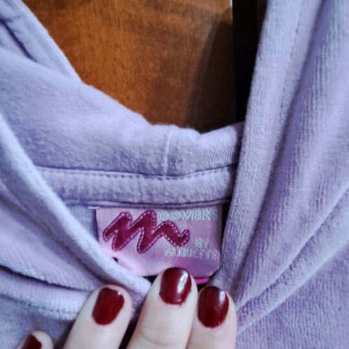 Alouette kids' sweatshirt like new, purple, size 12, 80% cotton