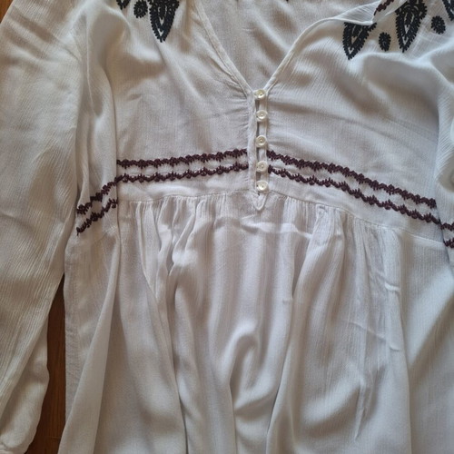 Bill Cost shirt like new, size L, black and white