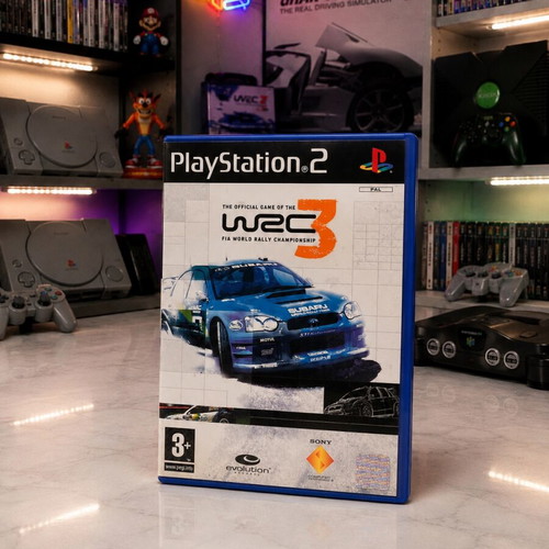 WRC 3 PS2 παιχνίδι μεταχειρισμένο με θήκη και εξώφυλλο, πλήρως λειτουργικό