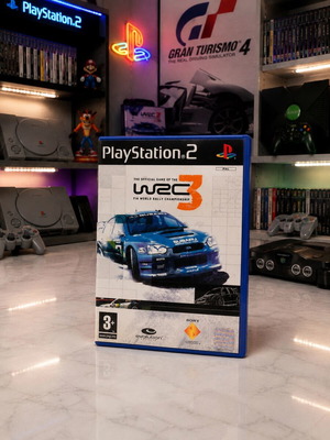 WRC 3 PS2 παιχνίδι μεταχειρισμένο με θήκη και εξώφυλλο, πλήρως λειτουργικό