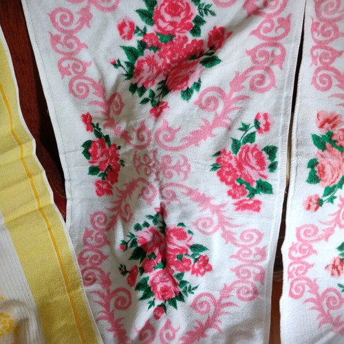German face towels new, set of 3 pieces