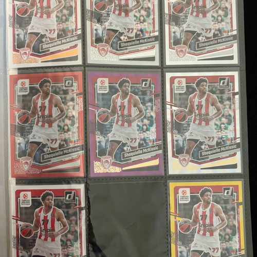 2023-24 Panini Donruss Euroleague Team Rainbow 134 Cards like new