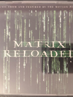 The Matrix Reloaded soundtrack CD