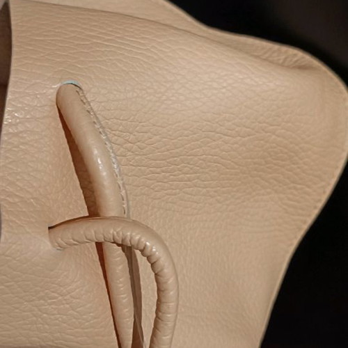 Leather pouch bag new with 60 cm shoulder strap