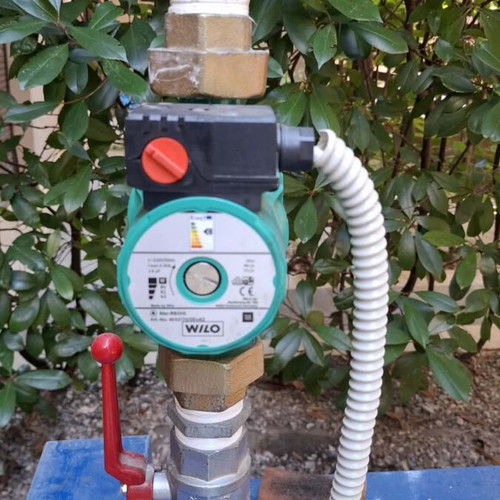 Thermolev oil boiler with Riello 40 burner used, complete system