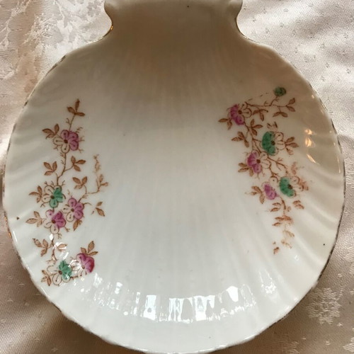 Set of 8 used porcelain plates/bowls D.F. Czechoslovakia