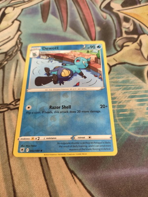 Dewott 042/189 Reverse Holo Pokemon Card like new, Astral Radiance