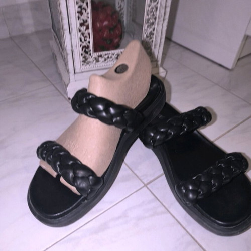 Parex sandals size 40 used, black