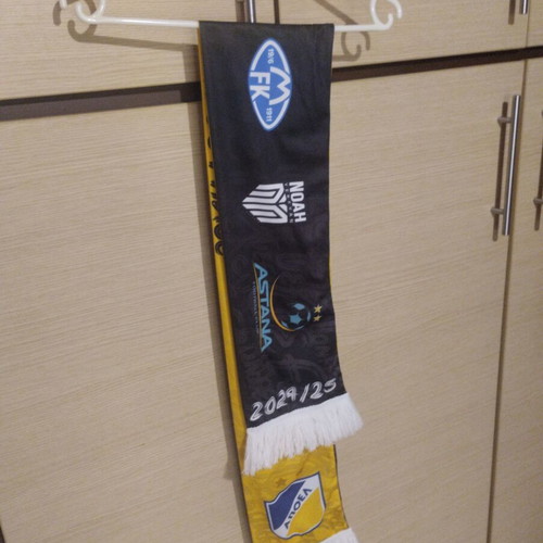 Apoel Collectible Scarf 2024-25 League Phase New Authentic