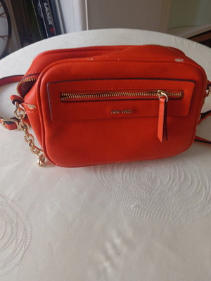 Nine West women's crossbody bag, orange