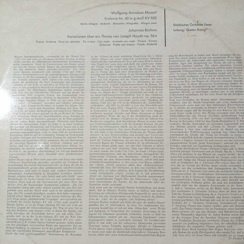 Classical vinyl record like new