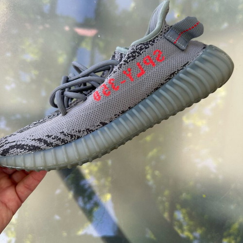 Yeezy SPLY-350 Adidas casual shoes like new, size 38.5, grey