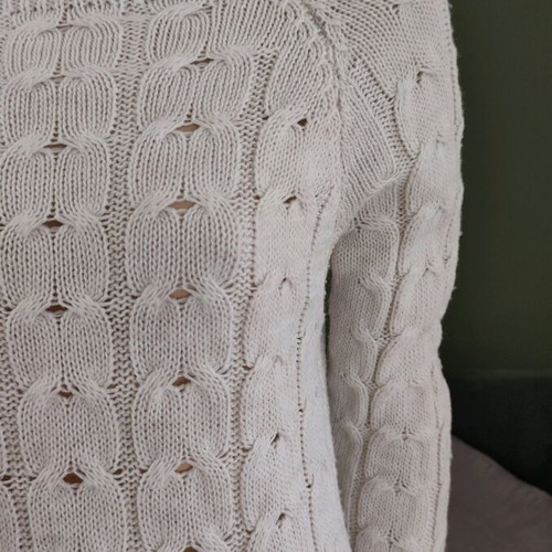 Knitted midi dress like new, beige, Casual Attitude, size L