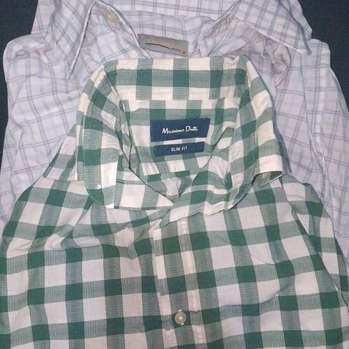 Men's shirts Massimo Dutti pack of 2 size medium like new