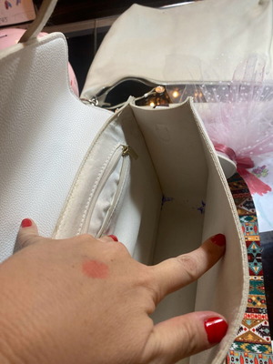 Nolan handbag used, white