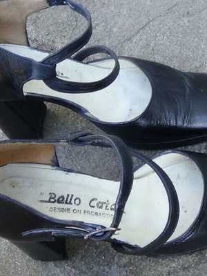 Γυναικεία παπούτσια χορού Bello Cate νούμερο 35 σαν καινούργιο, μαύρο δέρμα
