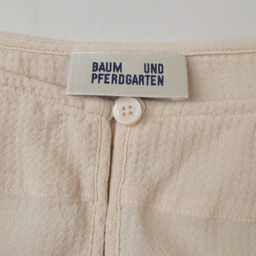 Baum und Pferdgarten silk blouse size S pink cream like new