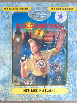 Rick Dangerous 2 Commodore Cassette used without manual