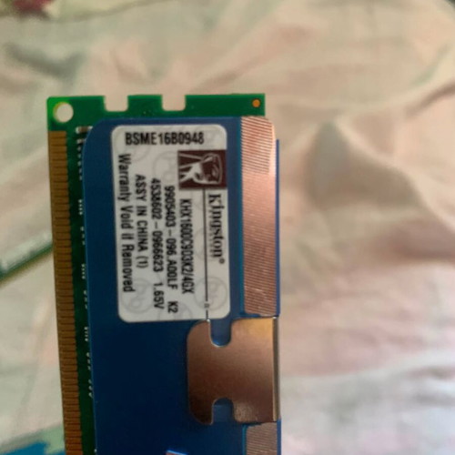 Ram 16GB DDR3 used Kingston and HyperX modules