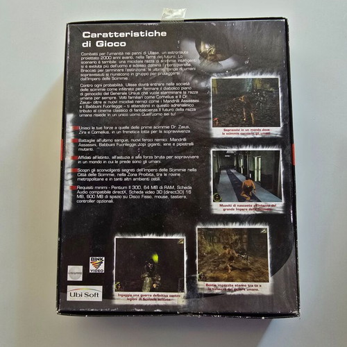 Planet of the Apes PC game big box complete in like new condition