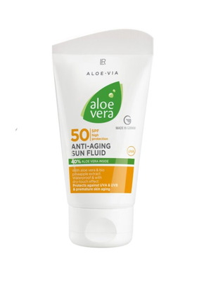 Anti-Aging Sun Fluid SPF 50 Aloe Vera 50ml new