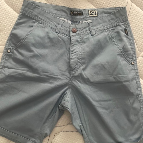 Bermuda shorts like new, turquoise and blue, sizes XS and S
