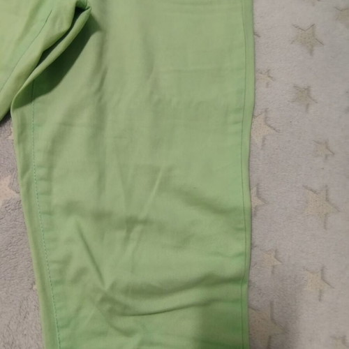 H&M women's jeans used, mint color, size 38