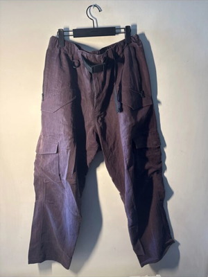 Y3 Cupro pants size M like new, purple