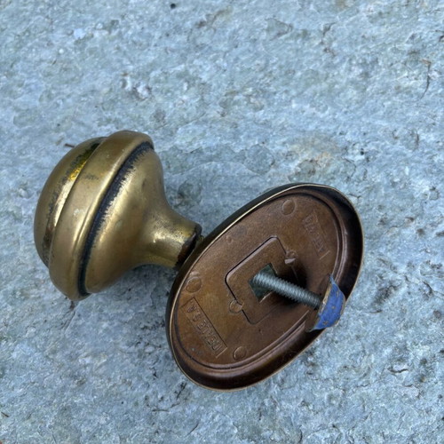 Bronze door handle used