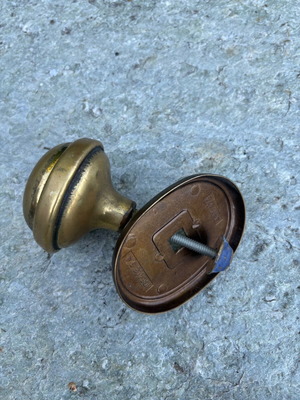 Bronze door handle used