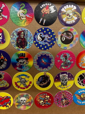 POG, Slammer, Milk Cap 35 употребявани капачки в добро състояние