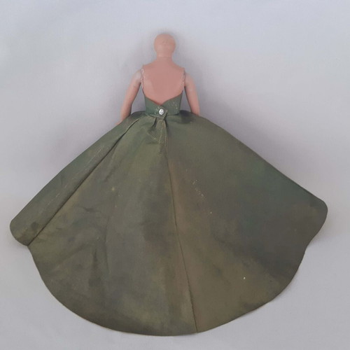 El Greco 1980s Bibi Bo doll dress used, Golden Vision with wear
