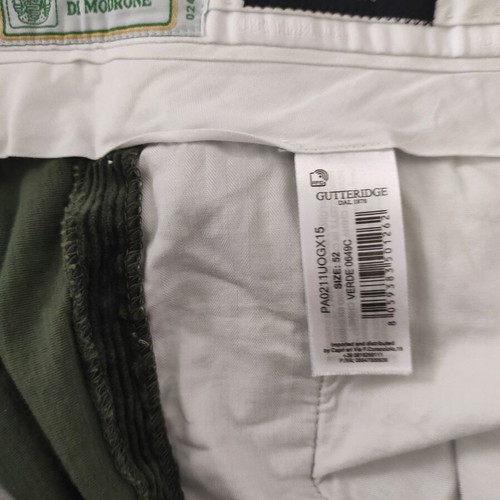 Gutteridge corduroy pants size 52, like new, cypress color