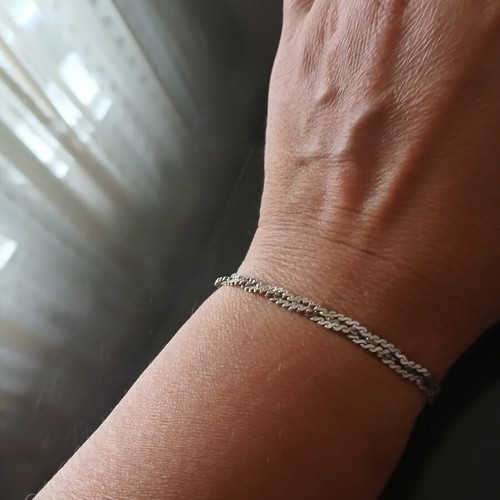 Silver 925 bracelet 18 cm like new