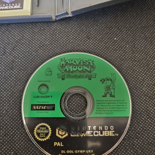 Harvest Moon GameCube game like new with manuals