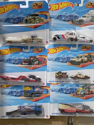 Hot Wheels Track Fleet πακέτο 6 τεμαχίων καινούργιο