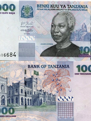 ΤΑΝΖΑΝΙΑ - 1.000 Shillings 2006 - UNC