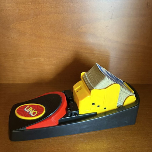 Uno Card Shooter with Uno cards like new