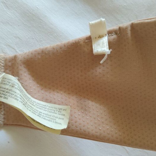Wonderbra Ultimate W032D Skin Strapless Bra 75E used, push-up
