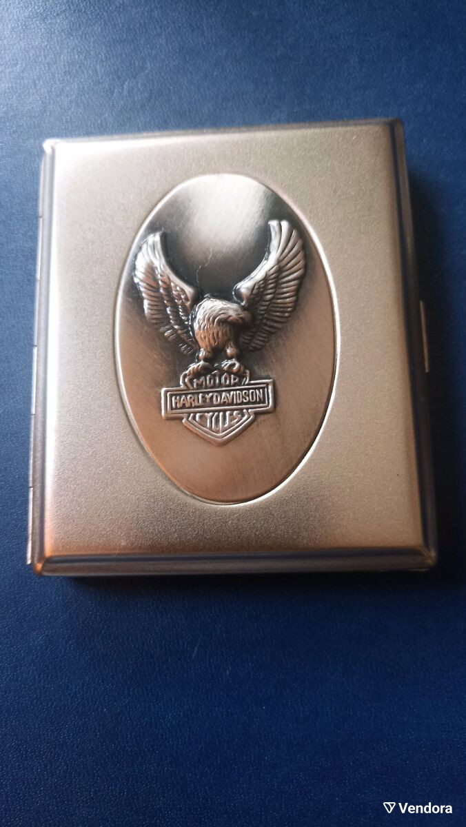 vintage harley davidson cigarette case Harley-Davidson Vintage Metal Cigarette… - € 25,00
