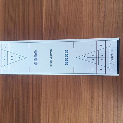Tabletop Shuffleboard game new, skill and target play