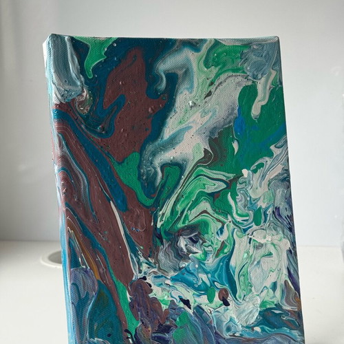 Fluid art handmade
