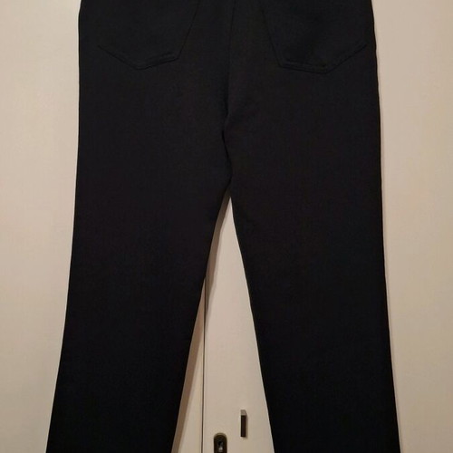 Byblos fabric pants used, dark blue, classic fit, size S