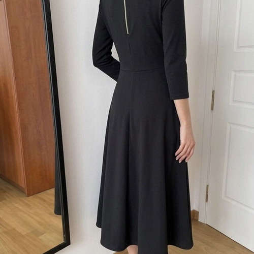 J Group Chic Midi Dress L like new black